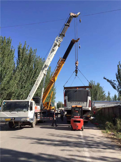 福贡县港口集装箱搬运案例